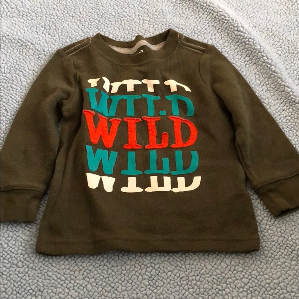 12-18 month Crazy 8 long sleeve shirt
